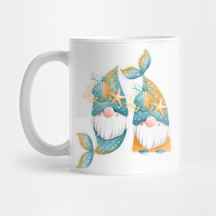 Cute Mermaid Gnomes Mermaid Birthday Mermaid Life Mug